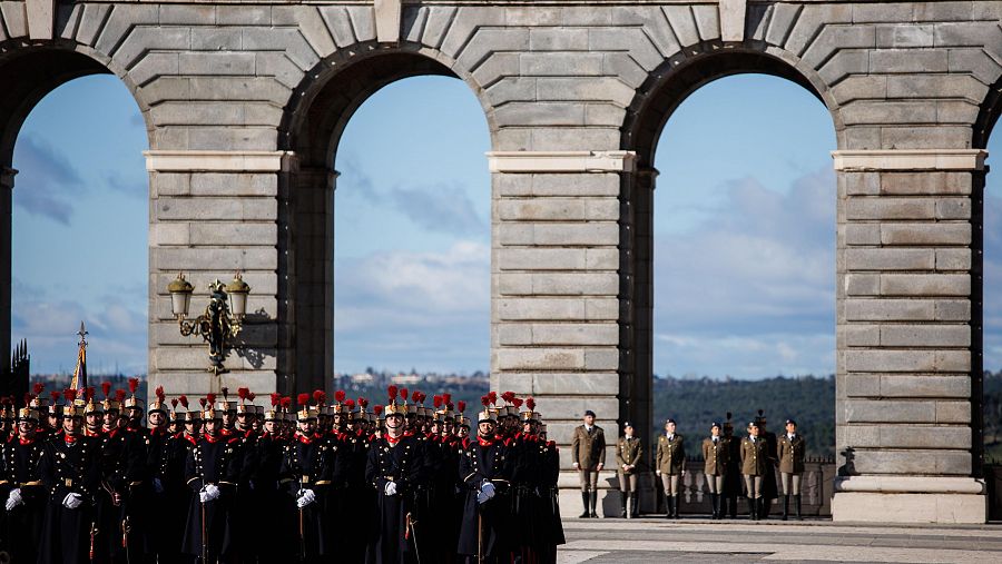 Los Reyes y la princesa de Asturias presiden la Pascua Militar en 2024