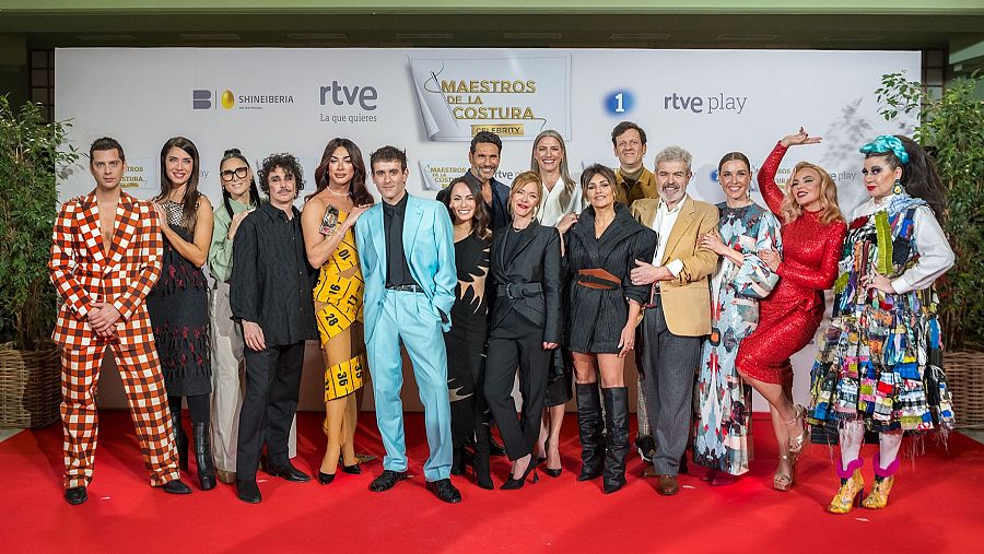 La familia de 'Maestros de la costura celebrity 1', al completo