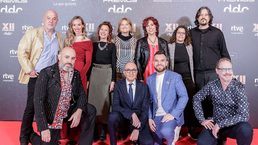 El equipo de Dias de Cine, ayer en el photocall