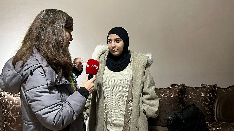 Rose Khuwais, la presa palestina más joven excarcelada tras el alto el fuego en Gaza