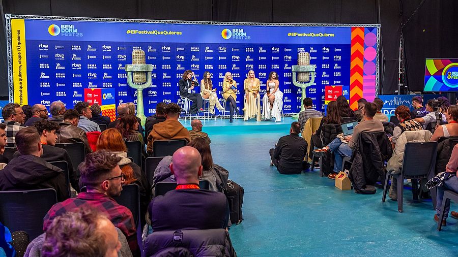 Rueda de prensa tras la gala