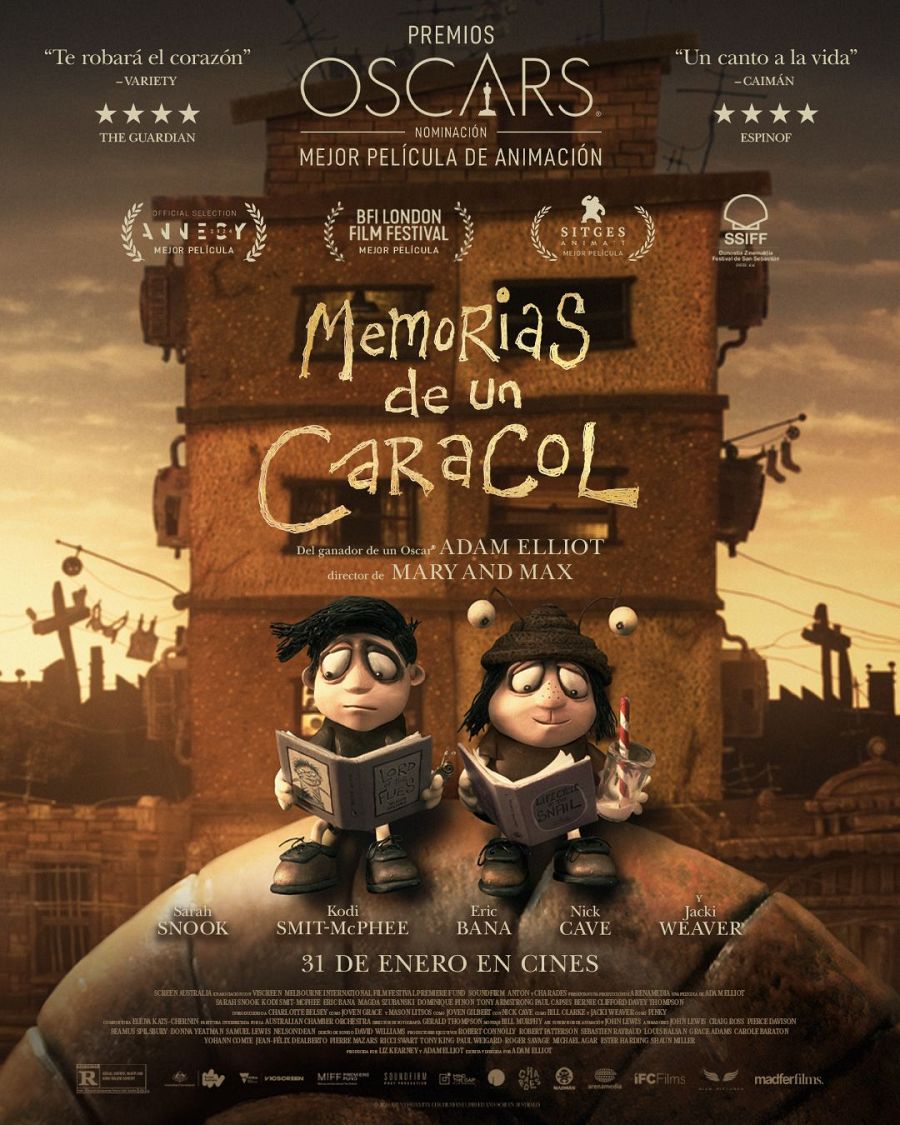 Cartel de la película de animación 