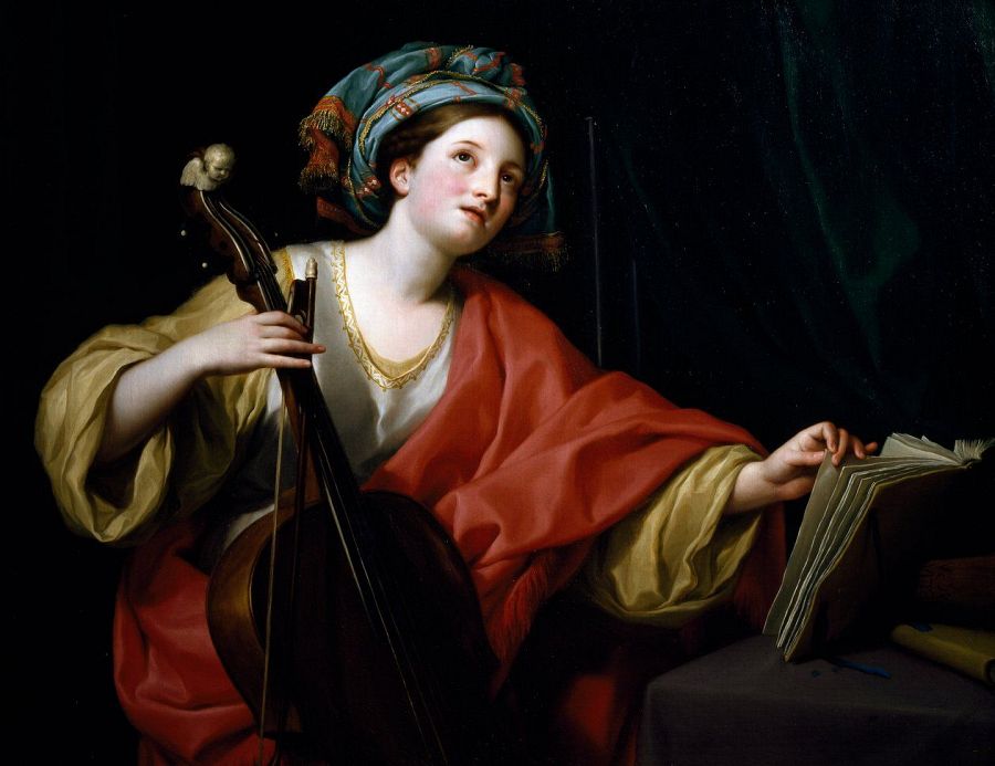 'Santa Cecilia' de Mengs