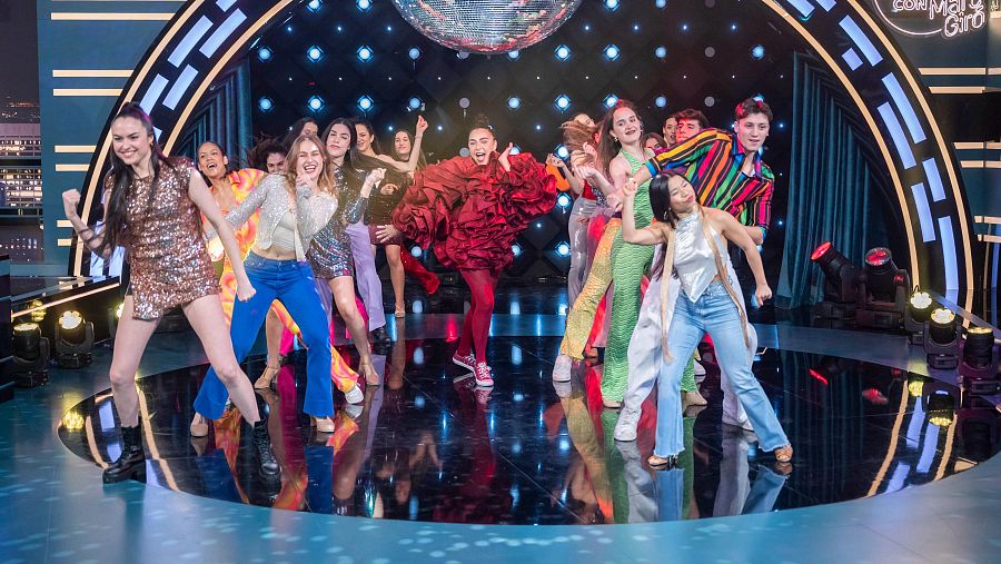 Candela Peña, en el Late Xou de Marc Giró