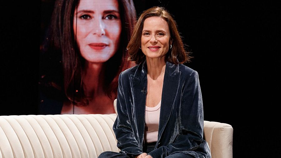 Aitana, en el plató de 'Historia de nuestro cine'