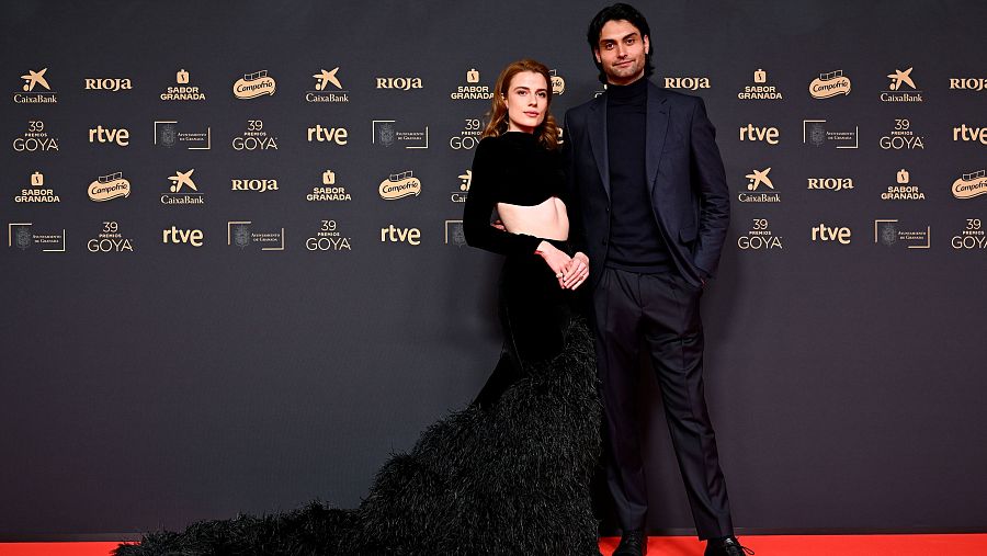 Rocío Suárez de Puga y Marcos Perna en los Goya 2025