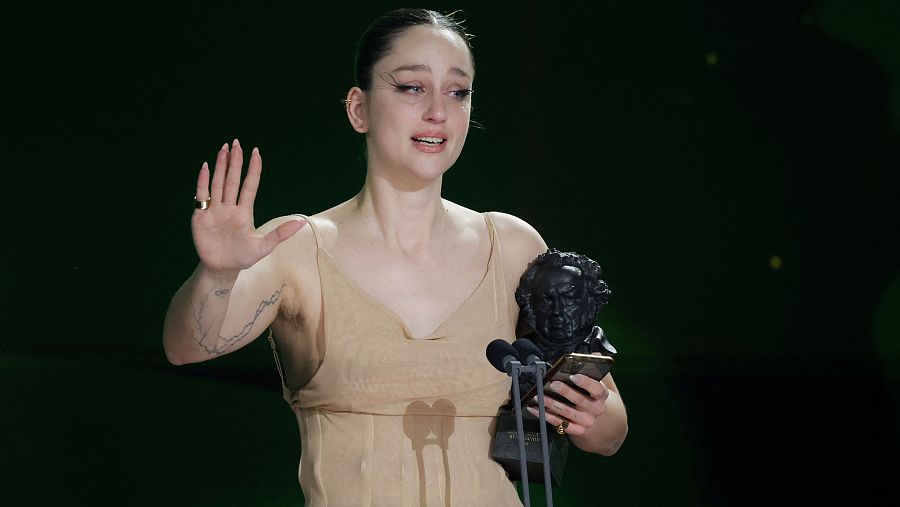 Laura Weissmahr gana a mejor actriz revelación por 'Salve María'