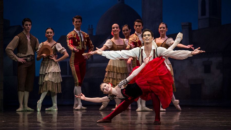 Escena del ballet 'Don Quijote'