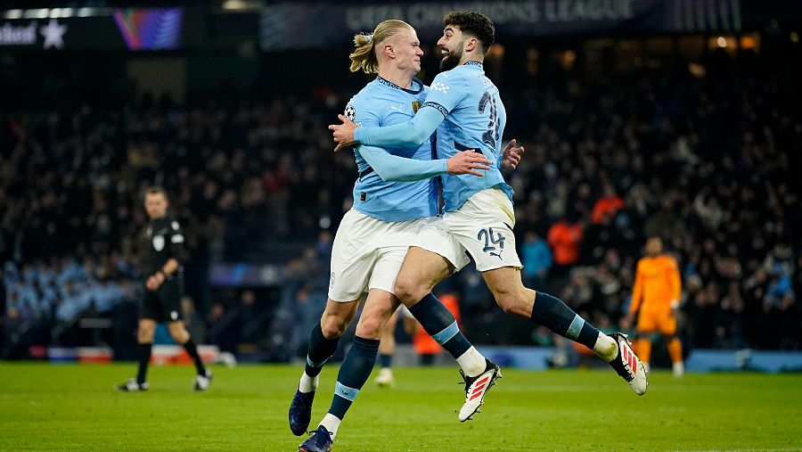 Haaland fue el autor de los dos goles del City.