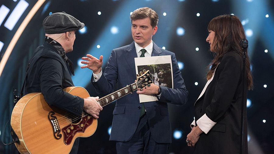 Amaral, durante su paso por el 'Late Xou' de Marc Giró