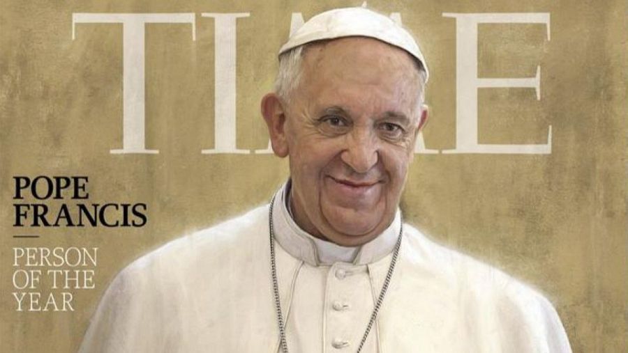 El papa Francisco, portada de la revista Time en 2013