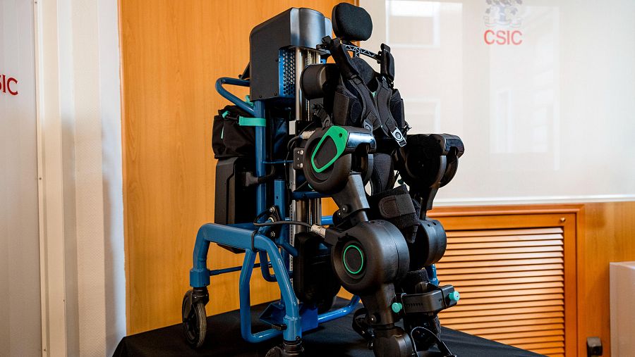 Prototipo de exoesqueleto infantil Explorer.