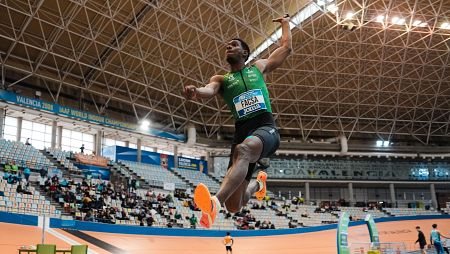 Lester Lescay, atleta español de salto de longitud