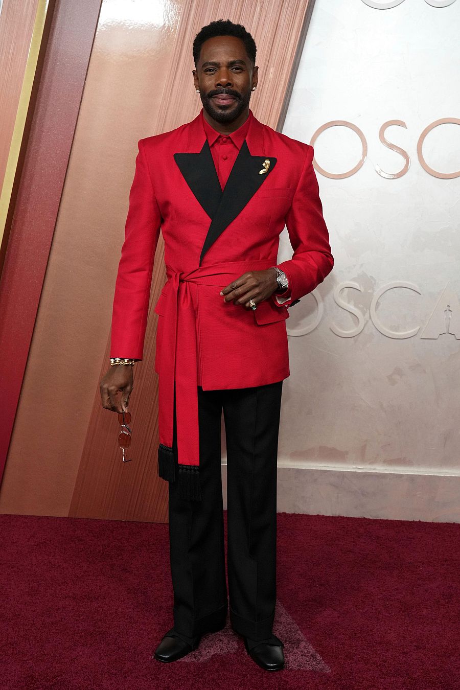Colman Domingo llega al Teatro Dolby para la gala de los Oscar 2025
