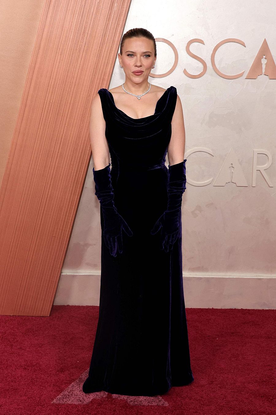 Scarlett Johansson en los Oscar 2025 en Los Angeles, Estados Unidos