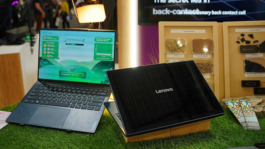 Lenovo Yoga PC con energia solar | AFP