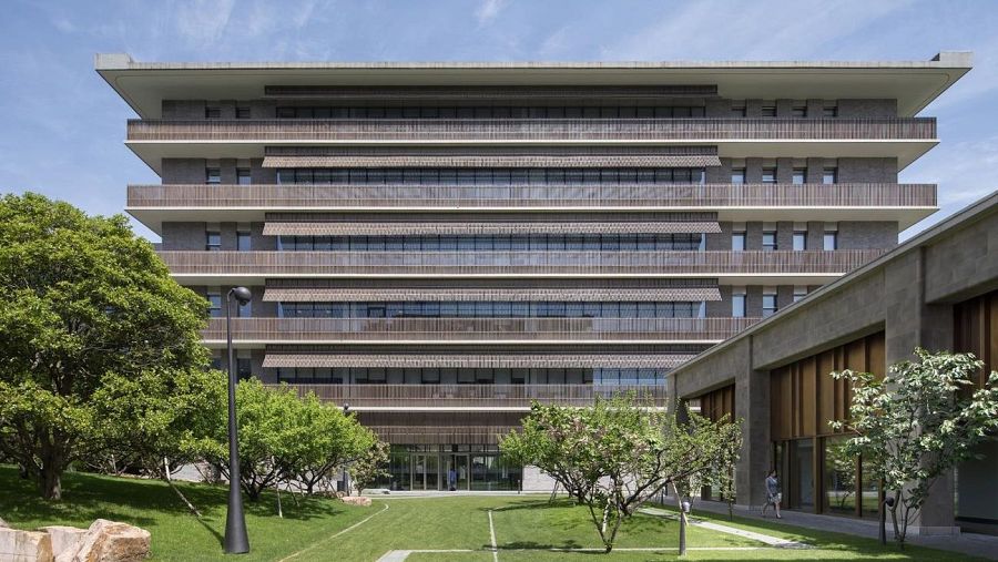 Edificio Novartis, en Shanghái.