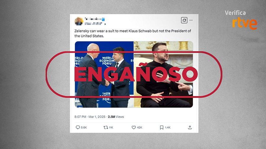 Campaña de descrédito a Volodímir Zelenski: bulos y falsedades