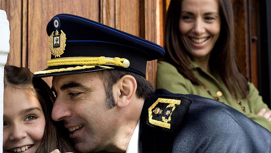 Pía Rodríguez y Mauricio Dayub en la película 'Paisito'