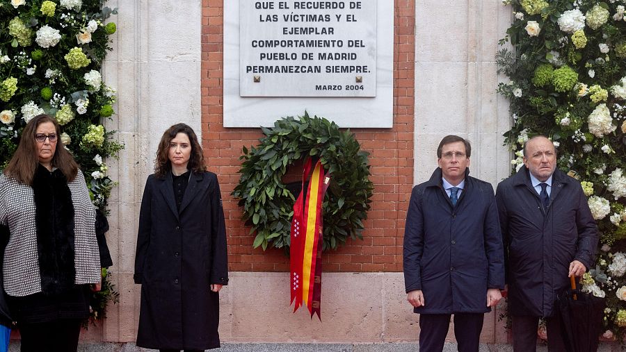 Las asociaciones de víctimas del terrorismo conmemoran con actos separados, el 21 aniversario de los atentados del 11M