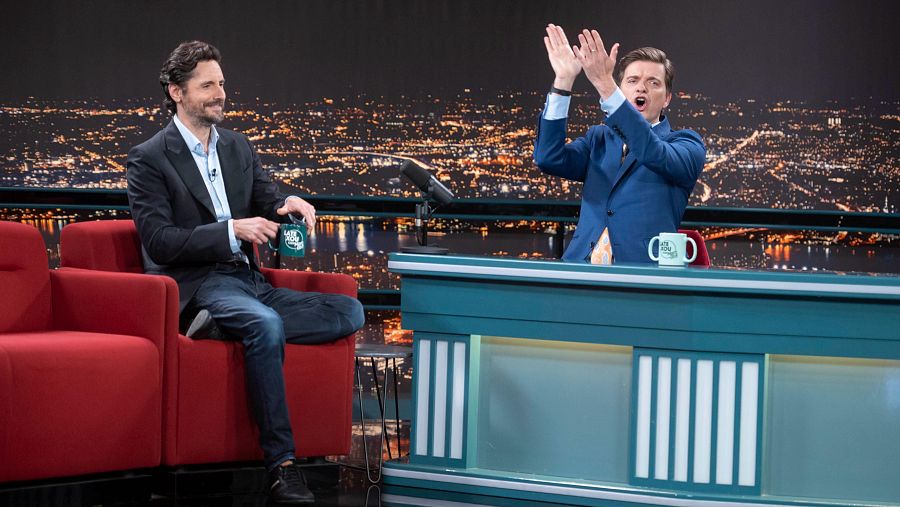Juan Diego Botto, invitado en el 'Late Xou'