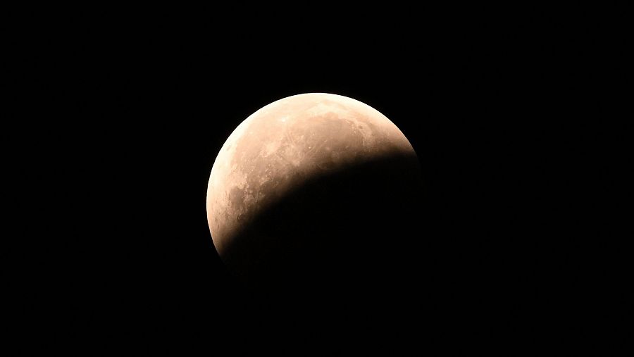 Luna roja en Mexico