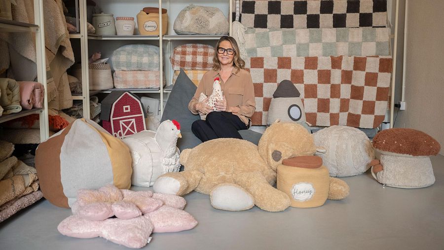 L'empresària Lorena Canals diu que treballar en familia els uneix molt.