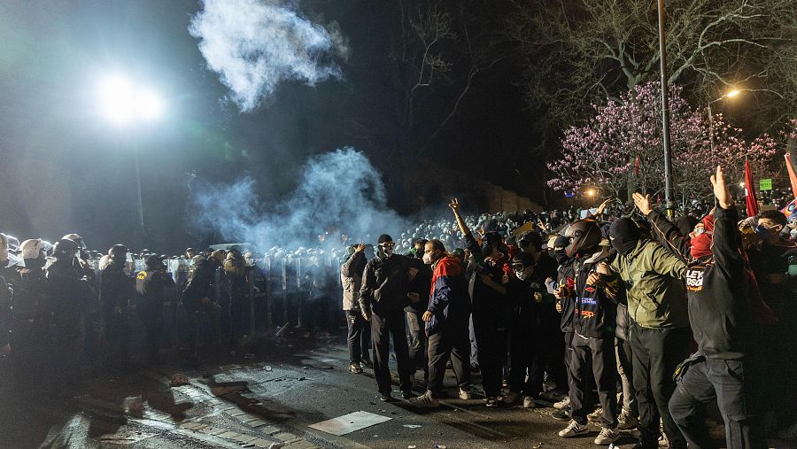 Disturbios en Estambul