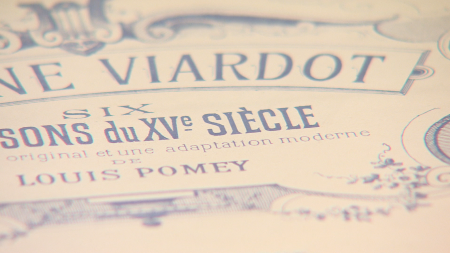 Portada de partitura musical del siglo XIX.  Título: 