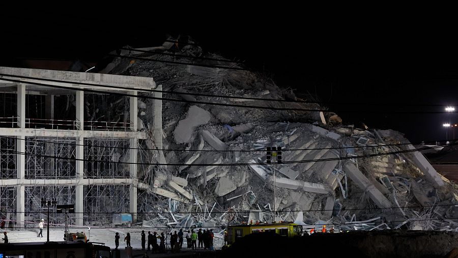 Terremoto en Birmania y Tailandia: rescate en un edificio desplomado en Bangkok