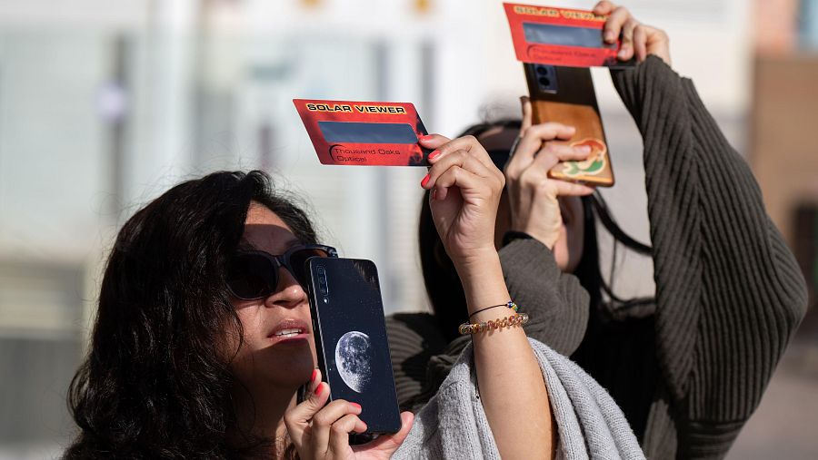 Eclipse solar marzo 2025: mejores imágenes