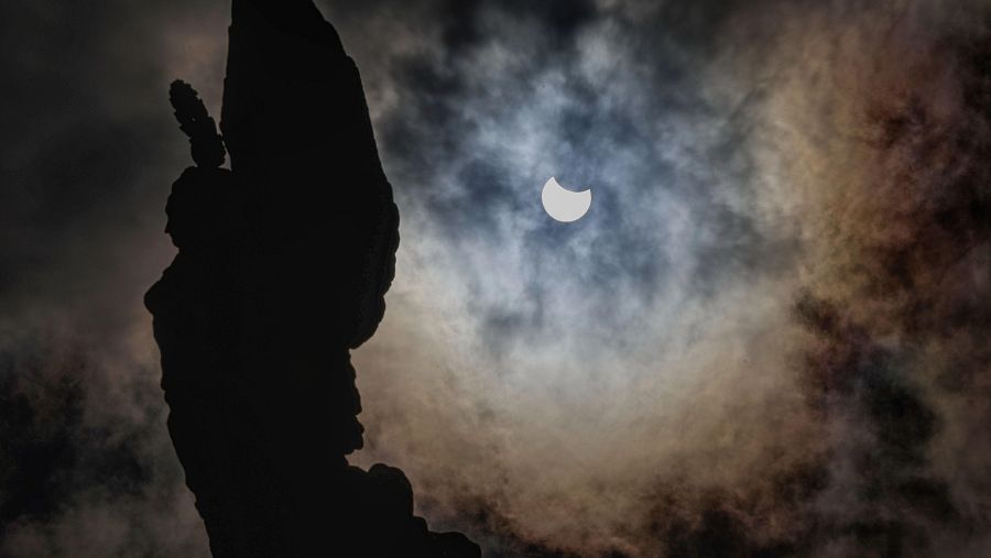 Eclipse solar marzo 2025: mejores imágenes