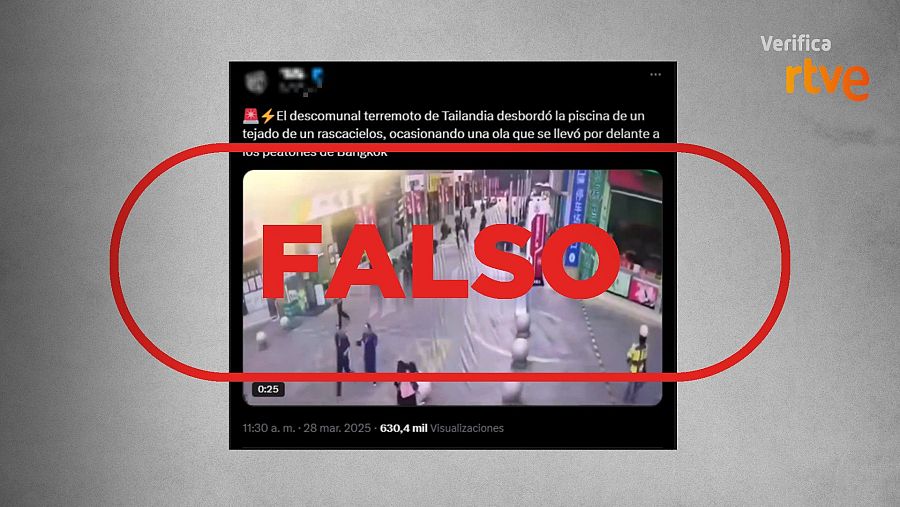 Desmentimos bulos y desinformación sobre el terremoto en Birmania