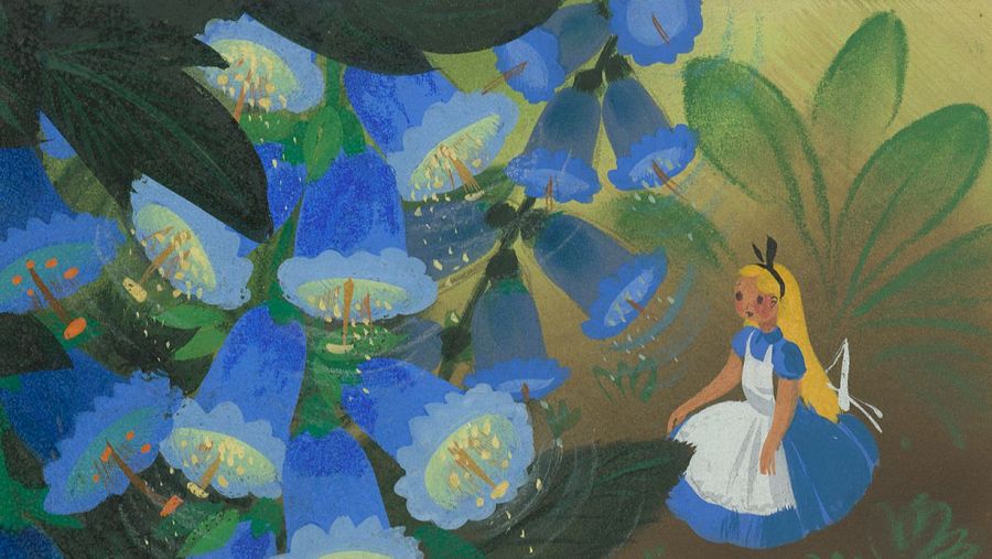 Dibujo de Alicia para Disney