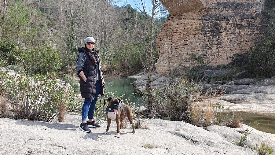 El desigual acceso de perros al metro en España