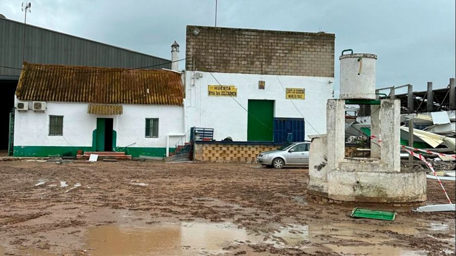 Tres fallecidos en Coria del Río por el temporal.