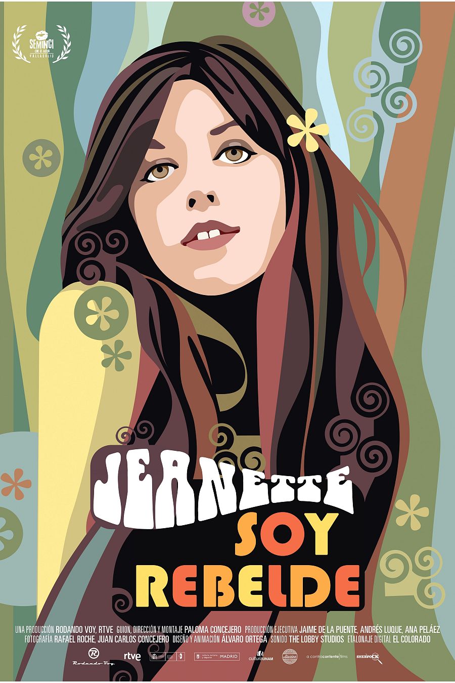 Cartel del documental 'Jeanette. Soy rebelde'