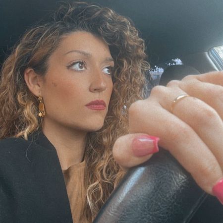 Noemí González en su coche