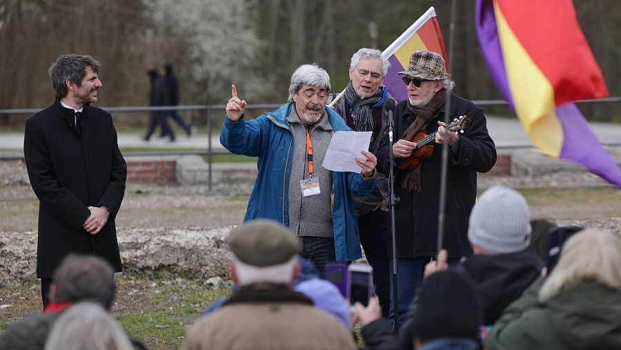 80 aniversario de la liberación del campo de concentración de Buchenwald