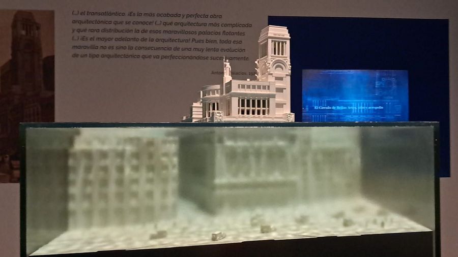 Maqueta del Círculo de Bellas Artes