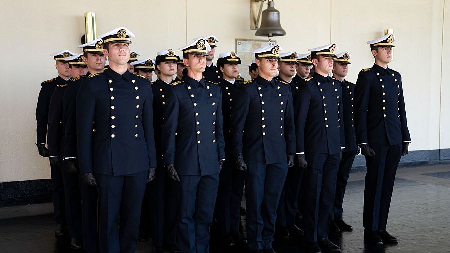 La princesa Leonor, en Valparaíso, Chile