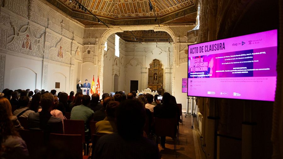 Imagen del acto de clausura