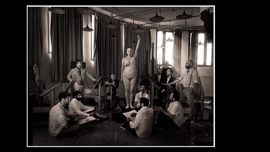 'Romper el cánon', obra de la artista Marina Vargas