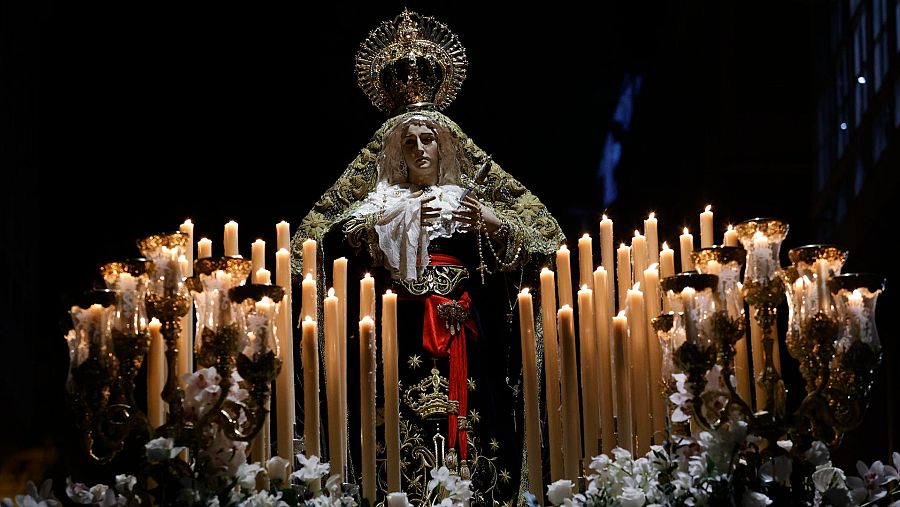 Semana Santa 2025: procesión de Os Caladiños, de Ferrol