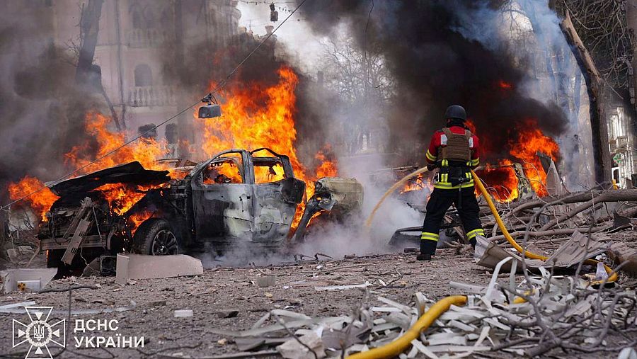 Guerra en Ucrania: un ataque ruso deja decenas de muertos en Sumi