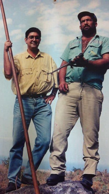 Juan Pedro Pérez Machín y Miguel Ángel Rodríguez.