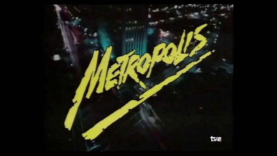 Cabecera de la primera emisión de Metrópolis, emitida el 21 de abril de 1985