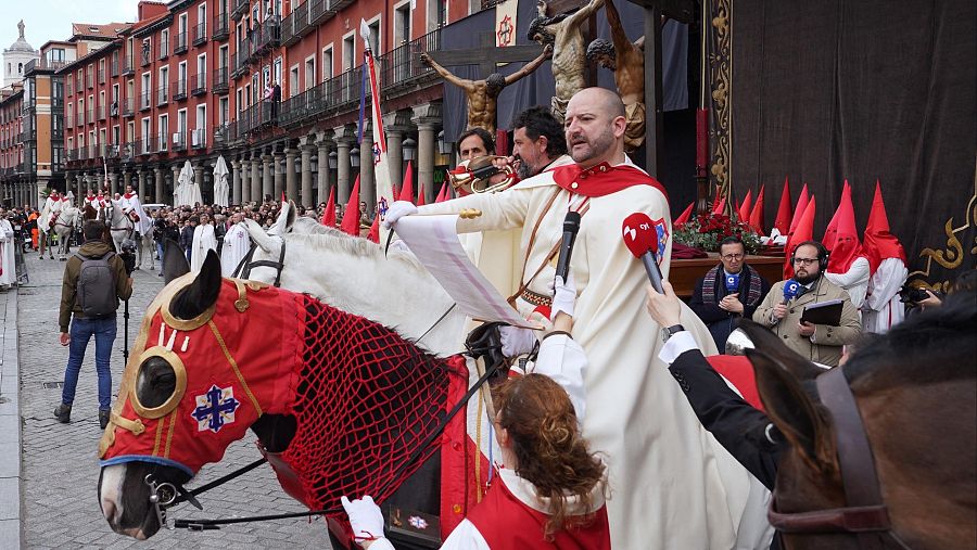 Pregón de las Siete Palabras en Valladolid