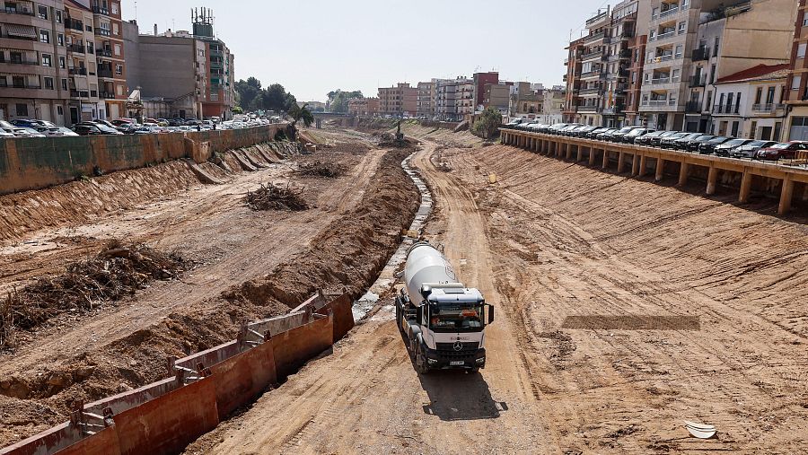 Reconstrucción tras la dana.