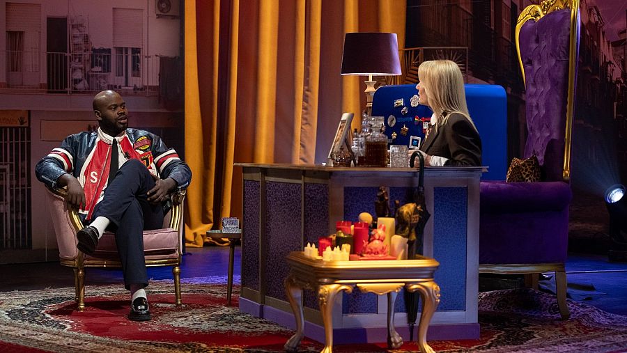 Lamine Thior, en 'Al cielo con ella'